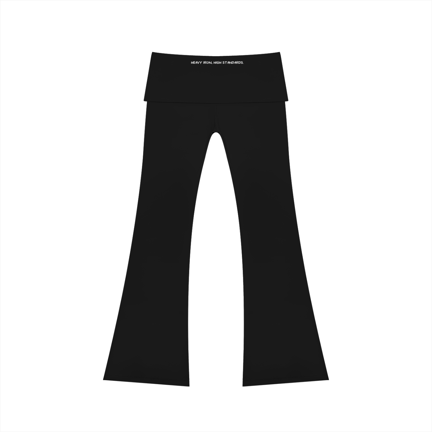 Fold-Over Flare Pant