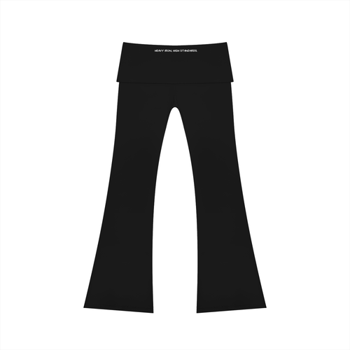 Fold-Over Flare Pant