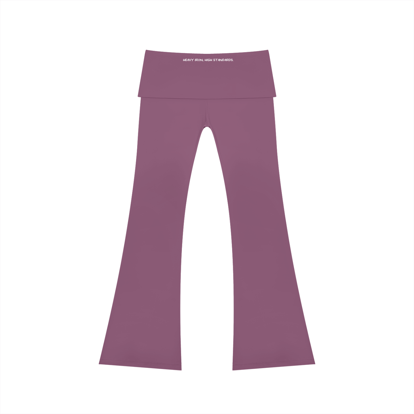 Fold-Over Flare Pant